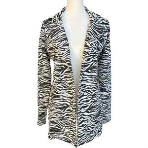 PrettyLittleThing Zebra Print Jacket